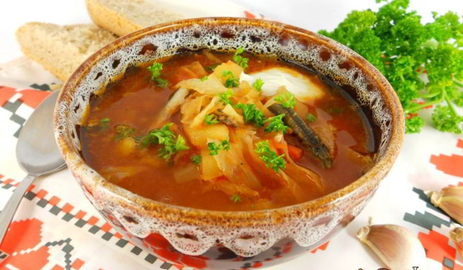 Рецепт борщ с килькой в мультиварке