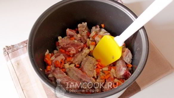 ШАГ 5. борщ с кислой капустой в мультиварке