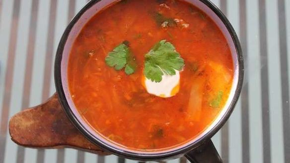 ШАГ 7. борщ с курицей в мультиварке