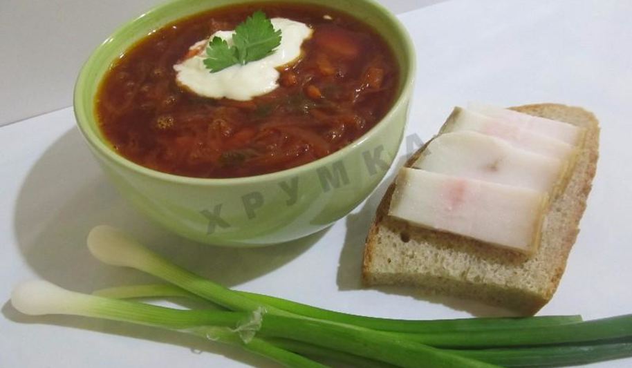 Рецепт борщ с квашеной капустой и свеклой