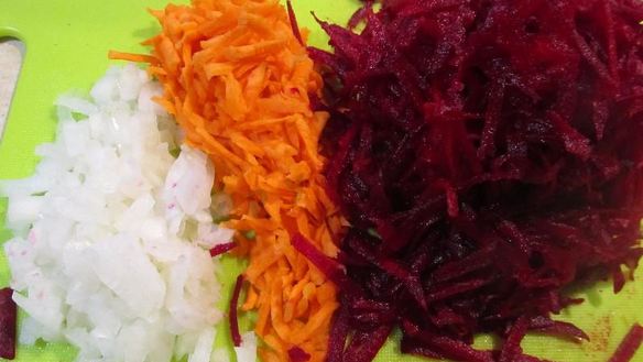 ШАГ 4. борщ с квашеной капустой и свеклой