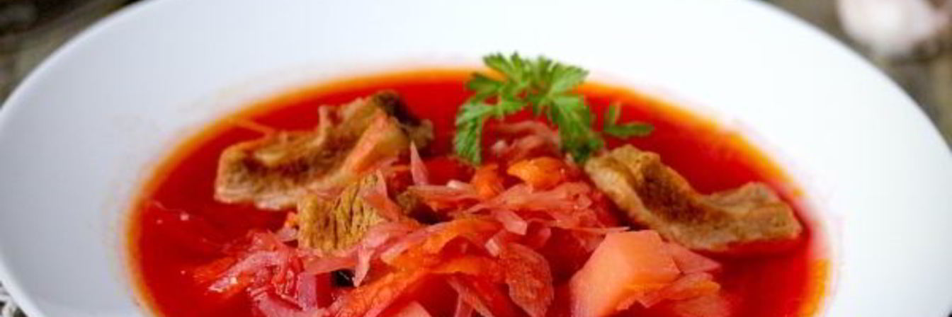 Борщ с квашеной капустой