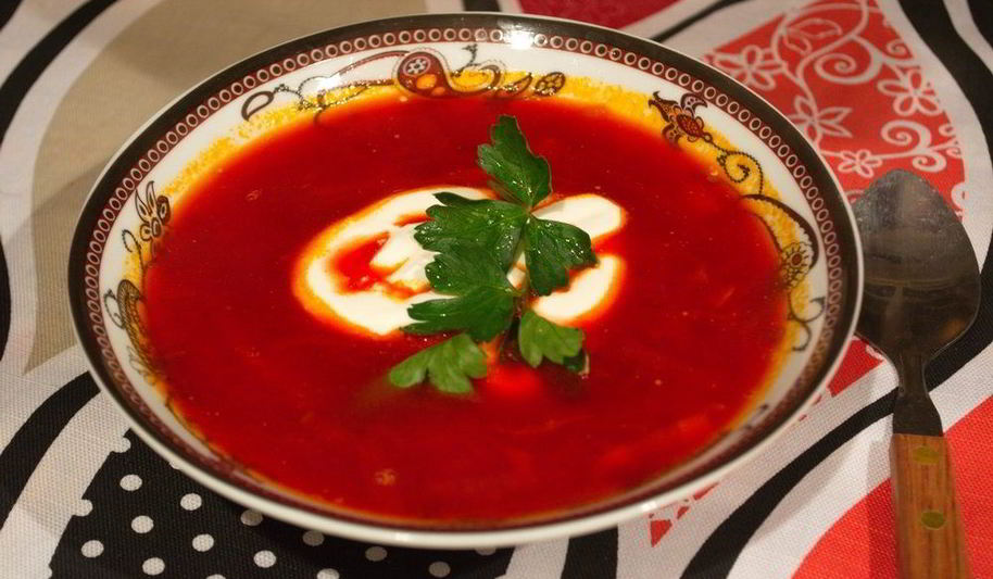 Рецепт борщ с рыбой