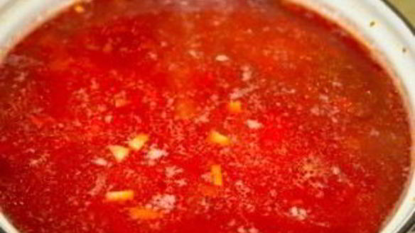 ШАГ 11. борщ с сосисками