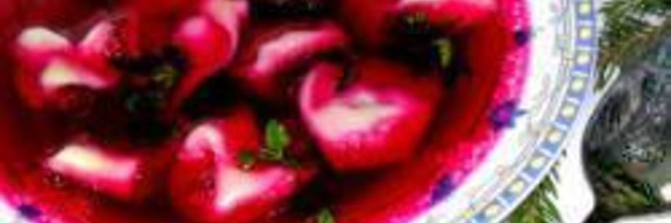 Борщ с сушеными грибами