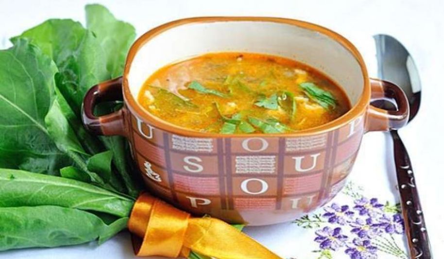 Рецепт борщ с яйцом и со щавелем