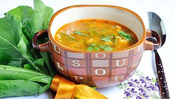 ШАГ 7. борщ с яйцом и со щавелем