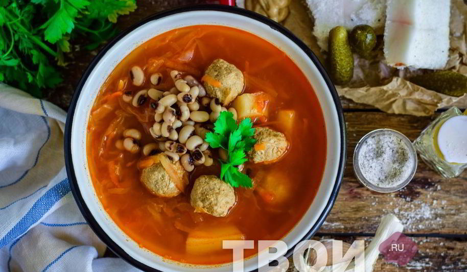 Рецепт борщ сибирский