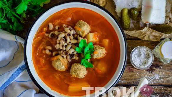 ШАГ 11. борщ сибирский