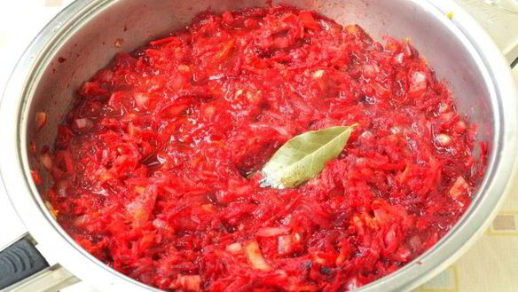 ШАГ 3. борщ со шпинатом