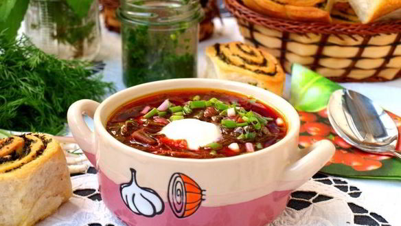 ШАГ 7. борщ со шпинатом