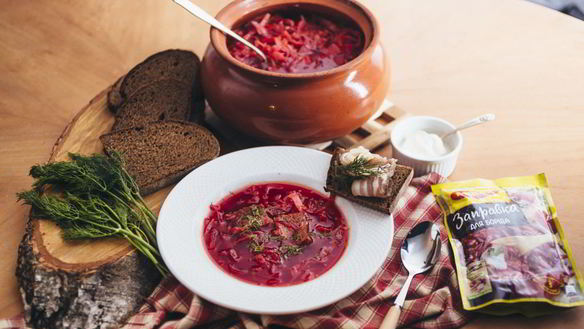 ШАГ 8. борщ в горшочке