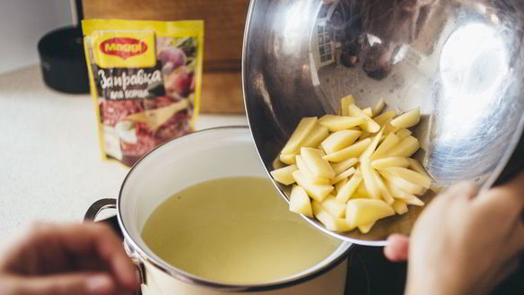 ШАГ 4. борщ в капусте