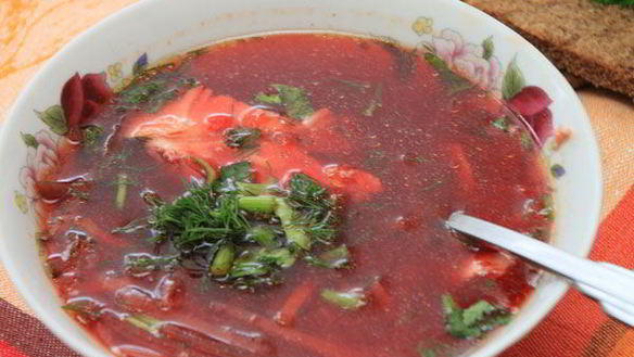 ШАГ 10. борщ в кастрюле zepter