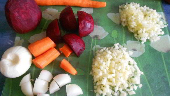 ШАГ 5. борщевая заправка