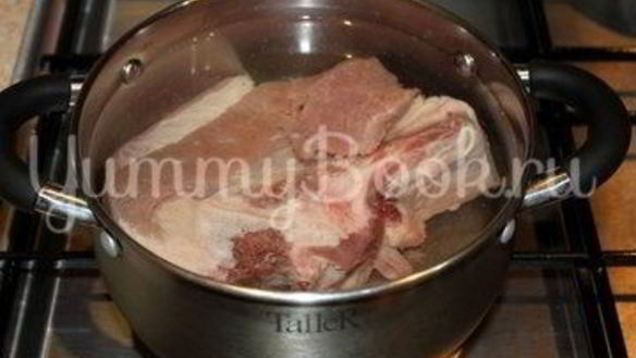 ШАГ 2. домашний борщ с говядиной