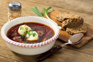 Грибной борщ