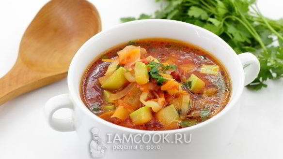 ШАГ 12. летний борщ