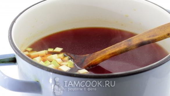 ШАГ 6. летний борщ
