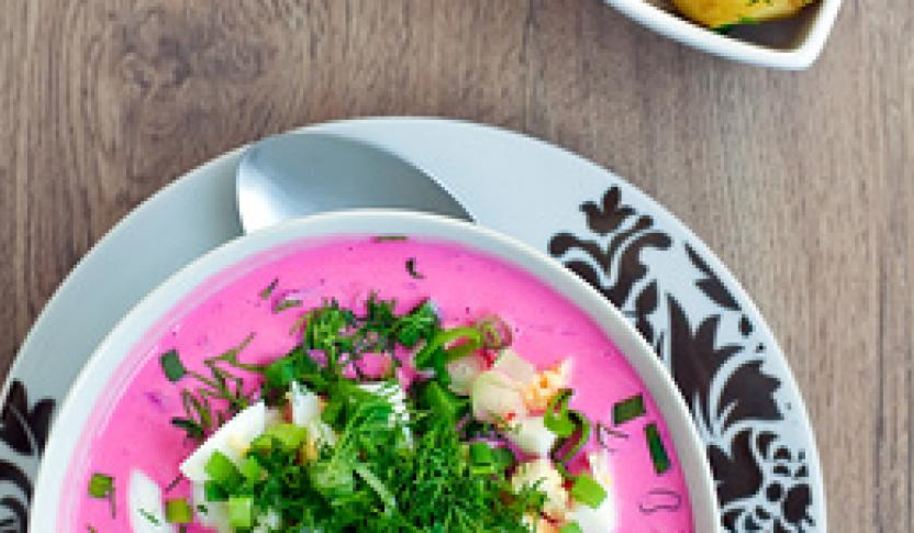 Рецепт литовский холодный борщ