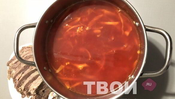 ШАГ 3. мамин борщ