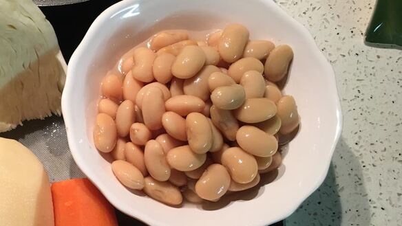 ШАГ 7. постный борщ с фасолью