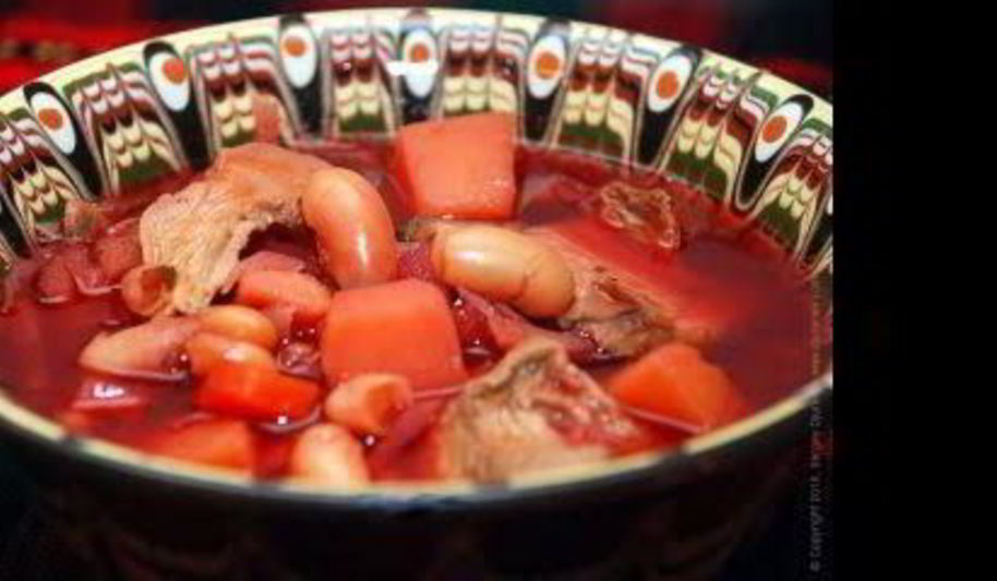 Рецепт постный борщ с грибами