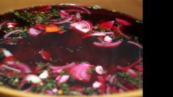 ШАГ 4. постный борщ с грибами