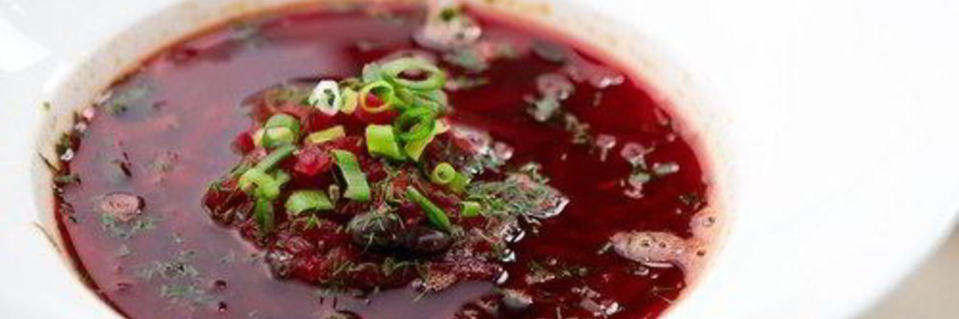 Пряный вегетарианский борщ