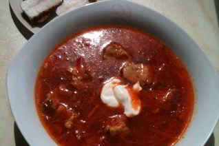 Украинский борщ