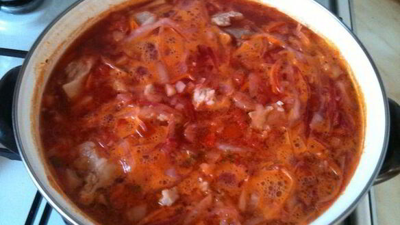 ШАГ 5. украинский борщ