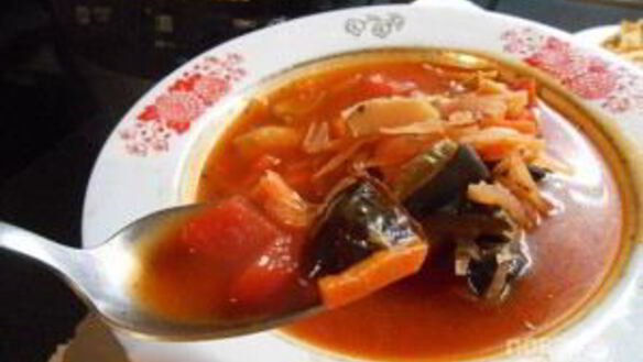 ШАГ 15. вегетарианский борщ в мультиварке