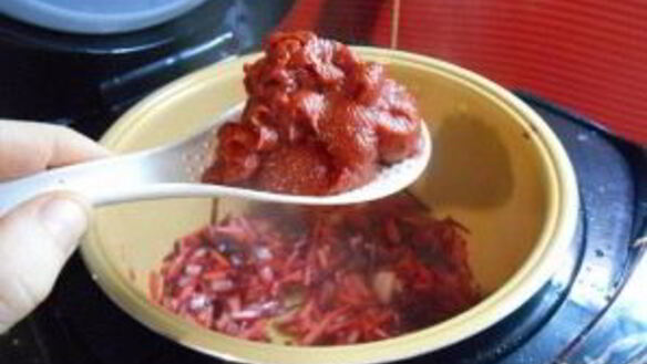 ШАГ 7. вегетарианский борщ в мультиварке