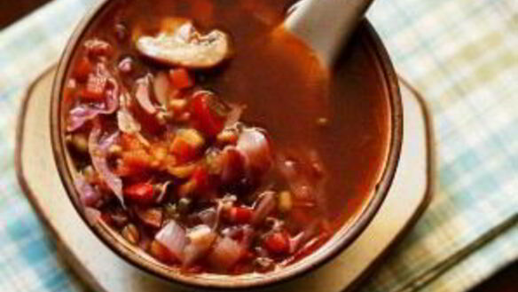 ШАГ 9. вегетарианский борщ