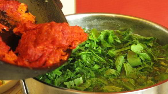 ШАГ 17. зеленый борщ с судаком