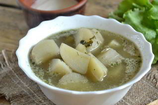 Зеленый борщ