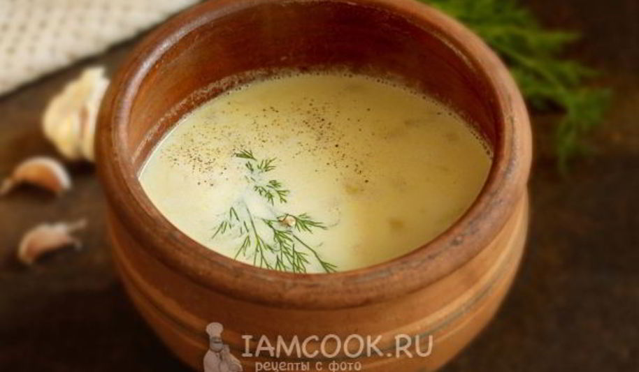 Рецепт чесночный суп в духовке