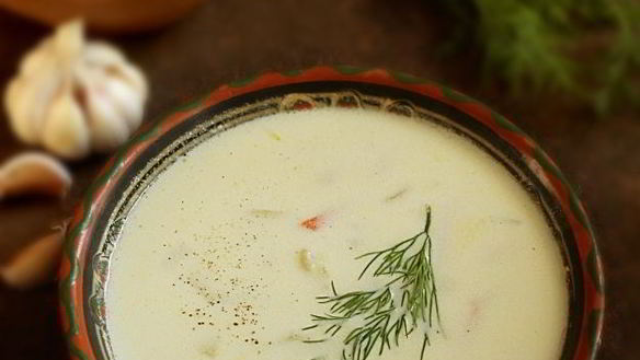 ШАГ 10. чесночный суп в духовке