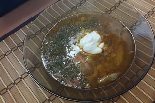 Суп из говядины