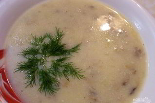 Суп из шампиньонов