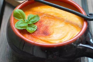 Суп с плавленным сыром