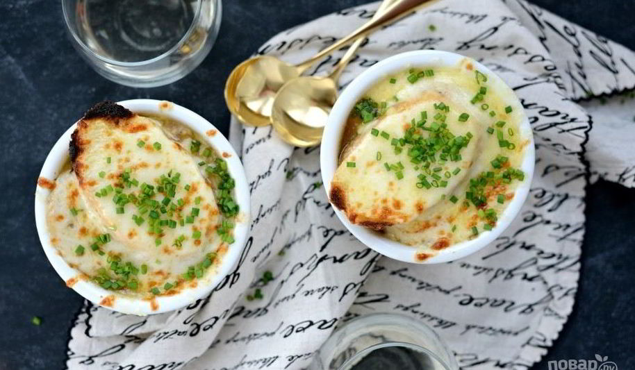 Рецепт французский суп с луком