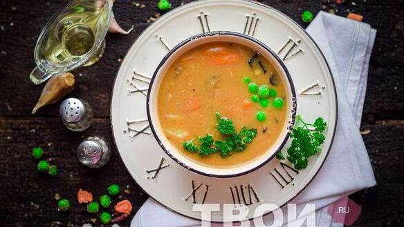 ШАГ 9. постный гороховый суп