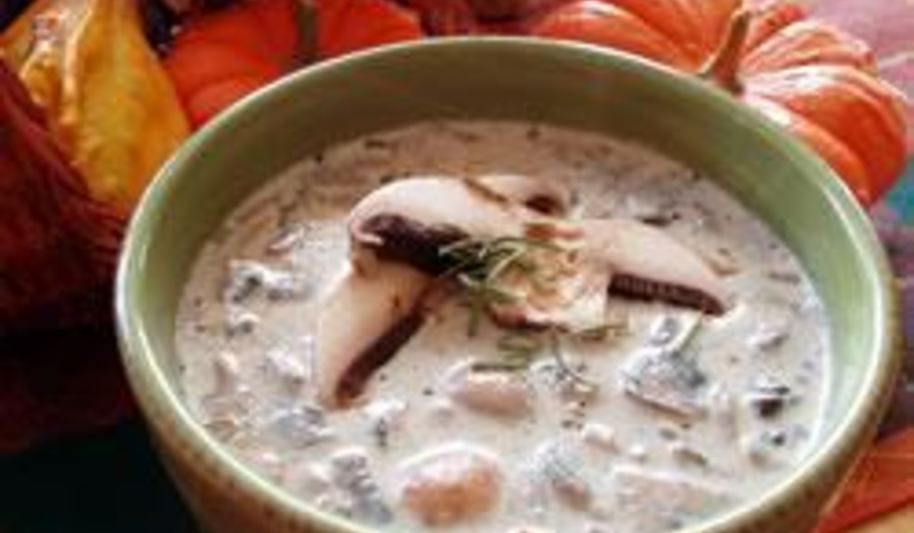 Рецепт грибной крем-суп с шиитаке и портобелло