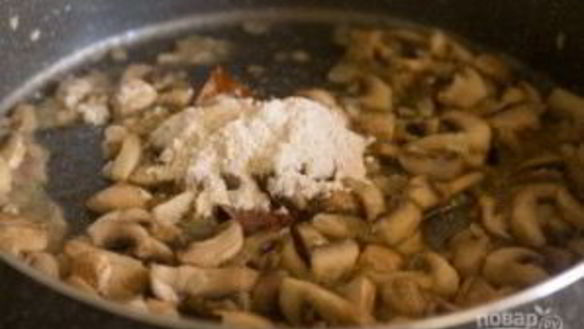 ШАГ 2. грибной суп с шампиньонами