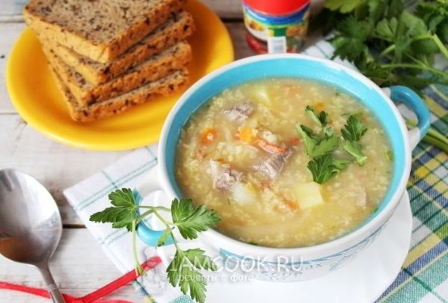 Капустняк со свининой и копченостями