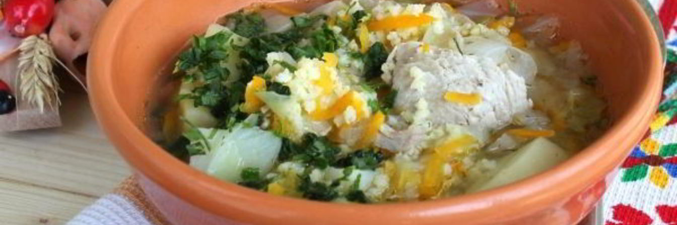 Капустняк украинский со свежей капустой