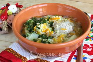 Капустняк украинский со свежей капустой