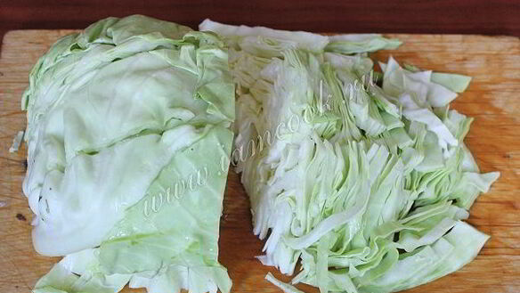 ШАГ 5. капустняк украинский со свежей капустой