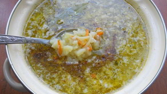 ШАГ 5. картофельный суп с фаршем и вермишелью